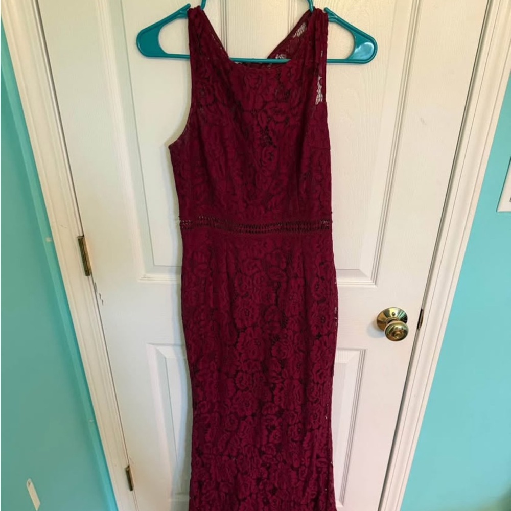 Lulus Maroon Gown